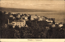 CPA Opatija Abbazia Kroatien, Totalansicht - Croatie