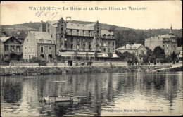 CPA Waulsort Hastière Wallonien Namur, Meuse, Grand Hotel - Otros & Sin Clasificación