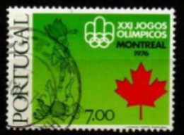 PORTUGAL    -   1976.    Y&T N° 1300 Oblitéré . JO De Montréal - Gebruikt