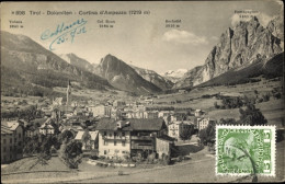 CPA Cortina D'Ampezzo Veneto, Cinque Torri, Dolomiti Di Ampezzo, Pomagagnon, Seekofel - Otros & Sin Clasificación