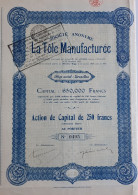 La Tôle Manufacturée - 1924 - Bruxelles - Industry