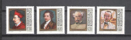 Liechtenstein 1981 Portaits Of Famous Visitors (I) ** MNH - Unused Stamps