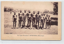Bénin - ATACORA - Types Sombas (orthographié Soumbas) - Étuis Péniens - Ed. Albaret (Dakar) 33 - Benín