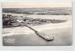Bénin - COTONOU - Le Wharf (Vue Aérienne) - CARTE PHOTO - Ed. R. Rouinvy 11 - Benín
