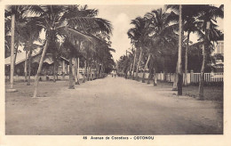 Bénin - COTONOU - Avenue De Cocotiers - Ed. Valla-Richard 46 - Benin