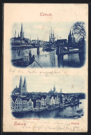 AK Lübeck, Ansichten Vom Hafen  - Luebeck