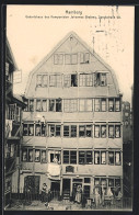 AK Alt-Hamburg, Speckstrasse 60, Brahms Geburtshaus  - Other & Unclassified