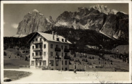 Photo CPA Cortina D'Ampezzo Veneto, Berghotel, Berge - Other & Unclassified