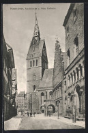 AK Hannover, Marktkirche Und Altes Rathaus  - Hannover