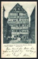AK Alt-Hamburg, Speckstrasse 60, Geburtshaus Des Komponisten Johannes Brahms  - Other & Unclassified