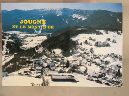 CPSM Jougne Et Le Mont D'Or - Circulée 1996. Avec Flamme Jougne - Other & Unclassified