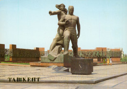 CPM- Ouzbékistan* TASHKENT - Mémorial "Courage" Sculpteur D. Ryabichev *TBE*  Cf. Scans * - Andere & Zonder Classificatie
