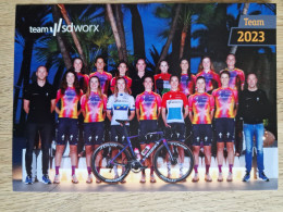 Card Team SDWorx - SD Worx - 2023 - Women - Cycling - Cyclisme - Ciclismo - Wielrennen - Cyclisme