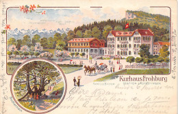 Schweiz - Läufelfingen (BL) Kurhaus Frohburg - Litho - Verlag Trinbach-Olten  - Läufelfingen