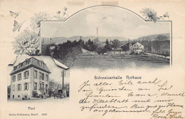 Schweiz - Schweizerhalle (BL) Rothaus - Post - Verlag Rathe-Fehlmann 1899 - Altri & Non Classificati