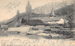 Schweiz - Leissigen (BE ) See - Kirche - Verlag Photographie Gabler 7168 - Leissigen