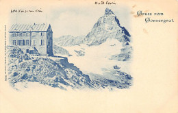 Suisse - Gornergrat (VS) Hôtel - Matterhorn - Mont Cervin - Ed. H. Guggenheim 3830 - Sonstige & Ohne Zuordnung