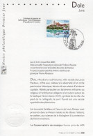 " DOLE / PASTEUR " Sur Notice Officielle 1er Jour De 2007. N° YT 4108. Parfait état. FDC à Saisir !!! - Louis Pasteur