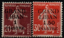 GRAND LIBAN 1924 * - Unused Stamps