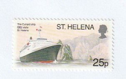St Helena - 2003 - "QE2" (cruise Liner) Off St. Helena - 1 V. ** MI 857 - Saint Helena Island