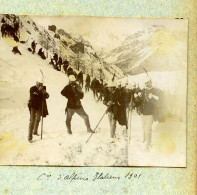 Chasseurs Alpins Italiens 1901 Photo 10,5x8,5 - Otros & Sin Clasificación