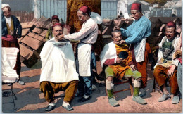 CONSTANTINOPLE - Barbiers Ambulants - Turkey