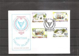 Iles Vierges Britanniques - Handicapés ( FDC De 1981 à Voir) - Britse Maagdeneilanden
