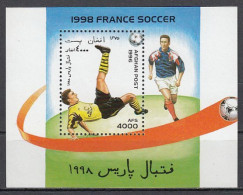 Football / Soccer / Fussball - WM 1998: Afghanistan  Bl ** - 1998 – Frankreich