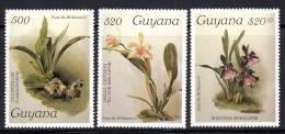 GUYANA - N°1624/6 ** (1987) XV - Orchidées - Guiana (1966-...)