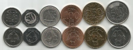 Lebanon 1996 - 2012. Set Of 6 Coins,high Grade - Libano