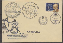 Russia Base Molodjoshnaja  MS Estonia Div Ca Ca Molodjoshnaja 23.02.1978  (59892) - Estaciones Científicas
