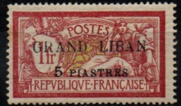 GRAND LIBAN 1924 * POINT DE ROUILLE-RUST - Unused Stamps