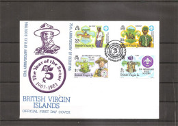 Iles Vierges Britanniques - Scoutisme ( FDC De 1982 à Voir) - British Virgin Islands
