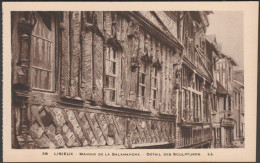 Détail Des Sculptures, Manoir De La Salamandre, Lisieux, C.1920s - Lévy Et Neurdein CPA LL38 - Lisieux