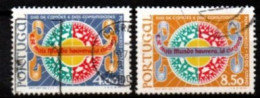 PORTUGAL    -   1977.    Y&T N° 1344 / 1345 Oblitérés . - Gebraucht