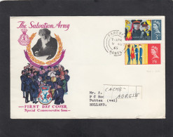 FDC THE SALVATION ARMY DE FARENHAM 9 - AU- 1965. - 1952-1971 Em. Prédécimales