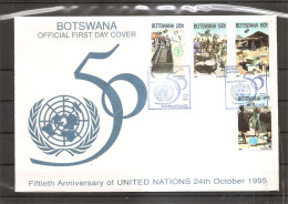 Botswana - ONU ( FDC De 1995 à Voir) - Botswana (1966-...)