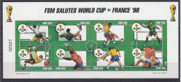 Football / Soccer / Fussball - WM 1998:  Micronesien  Kbg ** - 1998 – France