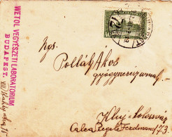 Hungary 40k,PARLIAMENT  COVER 1922 FROM BUDAPEST TO TRANSILVANIA KOLOSZVAR. - Lettres & Documents