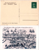 DR, Ungebr. 8 Pf. Privatganzsachenkarte 300-Jahr-Feier Stralsund - Other & Unclassified
