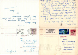 GB 1972, 9d Added On 8 Pf. Berlin Reply Card From London To Munich. - Brieven En Documenten