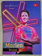 Card Marlen Reusser - Team SDWorx - SD Worx - 2023 - Women - Cycling - Cyclisme - Ciclismo - Wielrennen - Cyclisme