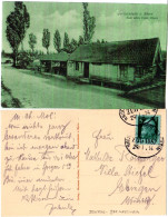 Bayern 1914, DR Bahnpost-Stpl. Bruchsal-Germersheim Auf Sw-AK M. 5 Pf. - Cartas & Documentos