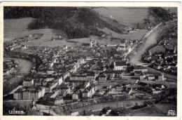 Österreich, Leoben Panorama, 1938 Gebr. Sw-AK - Sonstige & Ohne Zuordnung