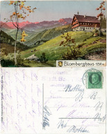 Blomberg Haus, Bad Tölz Unterkunftshaus, 1916 Gebr. Farb-AK - Autres & Non Classés