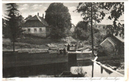 Kostenz B. Englmar / Steinburg, Turbinen- U. Sägewerk, 1929 Gebr. Sw AK - Autres & Non Classés