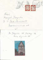 BRD 1964, Propaganda Vignette Neubrandenburg Rs. Auf Brief V. Freiburg - Cartas & Documentos