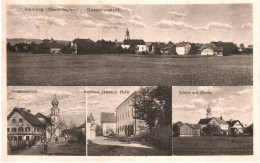 Rainding M. Kaufhaus Hofer, Schule, 1925 Gebr. Sw Mehrbild AK - Autres & Non Classés