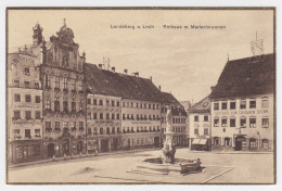 Bayern, Landsberg Lech, Ungebr. Sw-AK M. Gasthaus Brauerei. #1840 - Autres & Non Classés