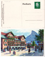 DR, Ungebr. 8 Pf. Privatganzsachenkarte Passionsspiel Oberammergau - Sonstige & Ohne Zuordnung